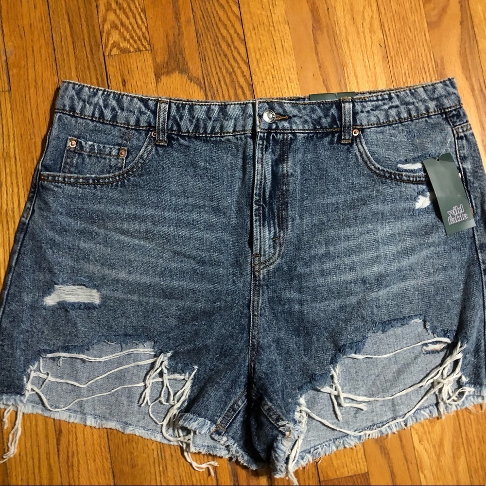 Wild Fable Jean Shorts NWT